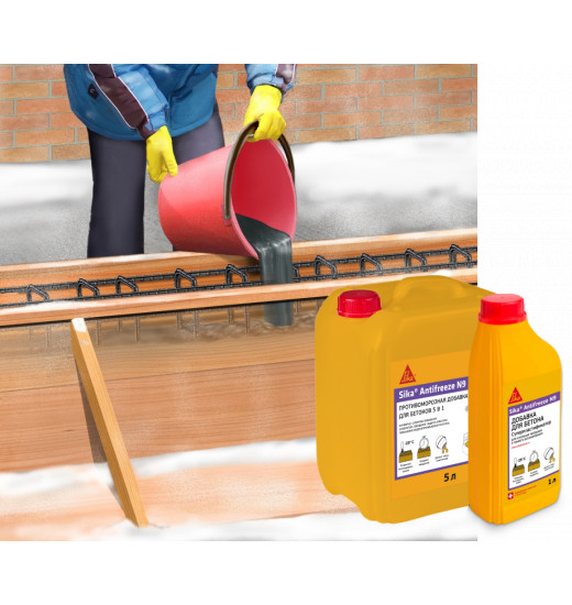 Комплексная добавка для зимнего бетонирования Sika® Antifreeze N9
