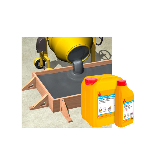 Суперпластификатор для бетона и цементных растворов SikaPlast® Concrete
