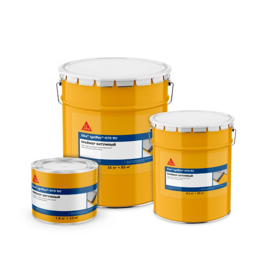 Однокомпанентный битумный праймер Sika® Igolflex®-070 RU