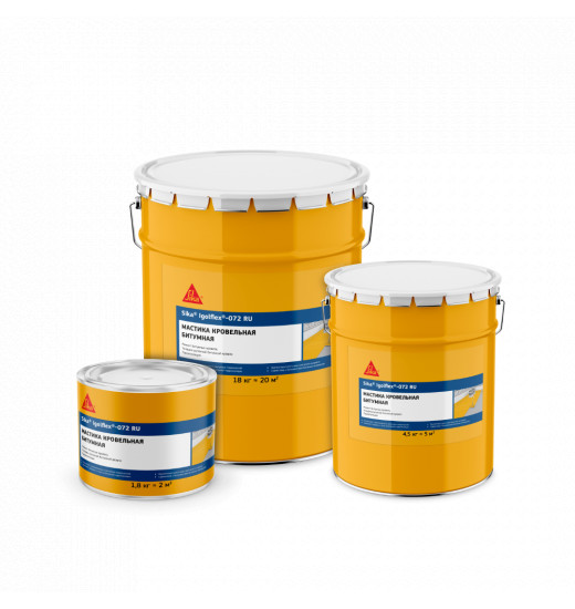Однокомпанентная битумная гидроизоляционная мастика Sika® Igolflex®-071 RU