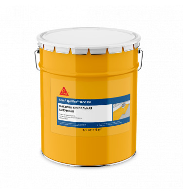 Однокомпанентная битумная кровельная мастика Sika® Igolflex®-072 RU
