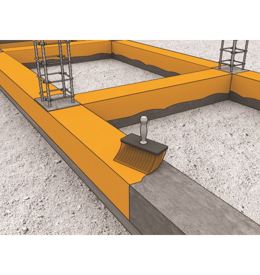 Однокомпанентная битумно-каучуковая мастика Sika® Igolflex®-073 RU