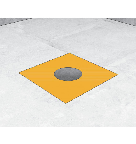 Напольная гидроизоляционная манжета Sika® Sealing Tape S Floor Patch