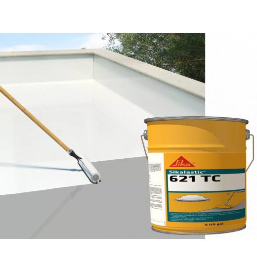 Высококачественное, однокомпонентное, жидкое полиуретановое покрытие Sikalastic®-621 TC