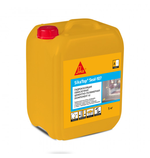 Гидроизоляция обмазочная цементно-полимерная SikaTop®Seal-107