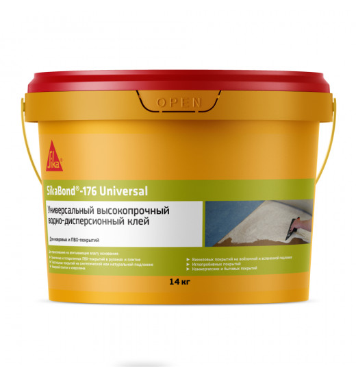 Универсальный высокопрочный водно-дисперсионный клей SikaBond®-176 Universal