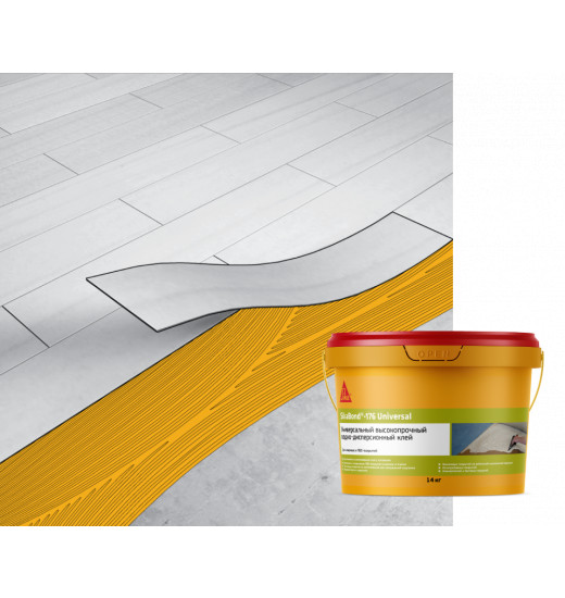 Универсальный высокопрочный водно-дисперсионный клей SikaBond®-176 Universal