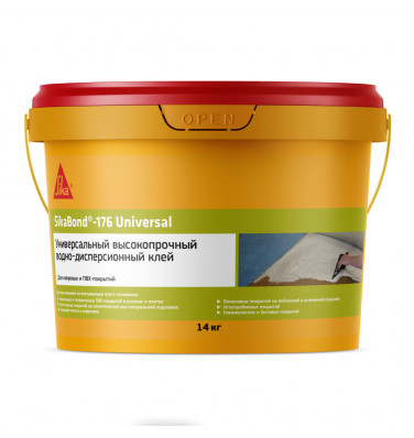 Универсальный высокопрочный водно-дисперсионный клей SikaBond®-176 Universal