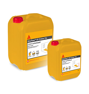 Водно-дисперсионный универсальный акриловый грунт Sikafloor®-07 Primer Pro
