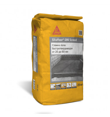 Стяжка для пола быстротвердеющая Sikafloor®-206 Screed