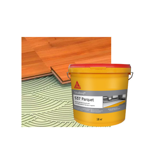 Жесткий паркетный клей SikaBond®-537 Parquet