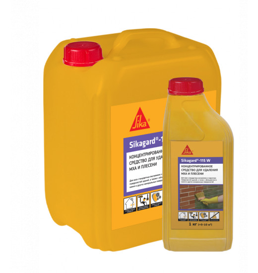 Концентрированное средство для удаления мха и плесени Sikagard®-115 W