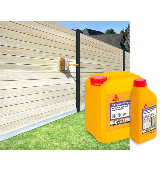 Антисептик защитный невымываемый для древесины Sikagard®-272 Protect