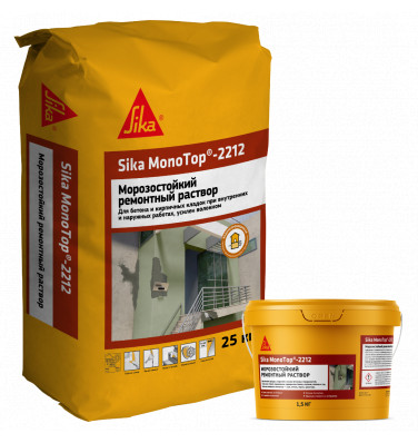 Универсальная ремонтная смесь тиксотропного типа Sika MonoTop®-2212